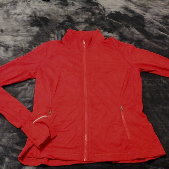Victoria's Secret RED VSX Knockout Athletic Jacket  Size Medium super flattering - Picture 2 of 4